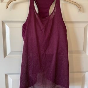Lululemon tank w/ built-in sports bra